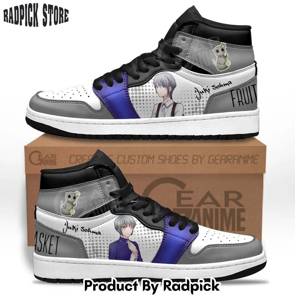 Yuki souma air jordan high top sneakers anime mv17  rp0359927